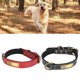 thumbnail image 5 of Collar Para Mascotas Acolchado Collar De Mascota Acolchado De Piel De Vaca Con Placa De Identificación Grabada Suave Y Cómodo Collar De Mascota Negro + Rojo XS YLSHRF Otros, 5 of 8