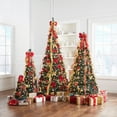 Brylanehome Christmas Fully Decorated PreLit 7 1/2' PopUp Christmas