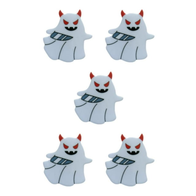 maskred Trendy Fashionable Brooch Stylish universal Ghosts Enamel Pin Colorful Fun Halloween Ghosts Enamel E 5Set
