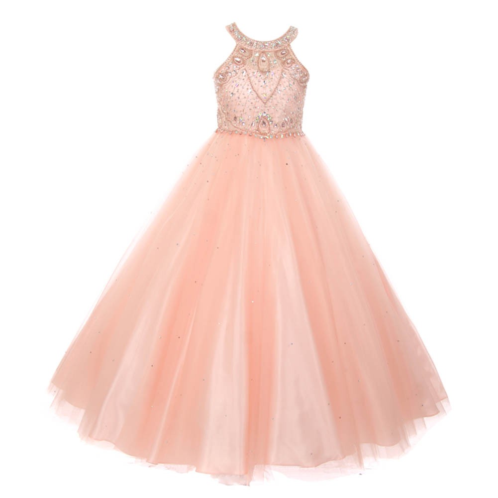 blush pink occasion dress