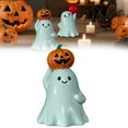 thumbnail image 2 of BinKFF Halloween Decoration Supplies 2025, Halloween Ghost Figurine - Spooky Resin Ghost Statue, Cute Ghost Pumpkin Statue, Halloween Ornaments for Home Indoor Decor Collection, 2 of 8