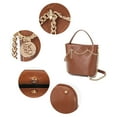 thumbnail image 5 of MKF Collection Damaris Women’s Vegan Leather Crossbody bag by Mia K- Red, 5 of 7