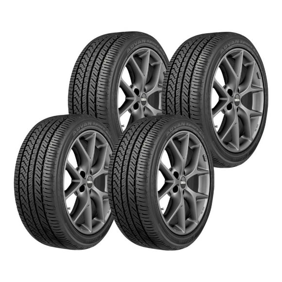 4) Llantas 255/35R19 Yokohama ADVSPORT AS+ 96Y YOKOHAMA .