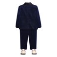 thumbnail image 5 of JTieaclothes Elegant Boys For Sparkling Solid With Dress Pants London Style For Performances Pages And Rehearsals,Boys Outfit Sets Sizes 9-10 Years, 5 of 7