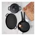 thumbnail image 2 of YBM Home Non-Stick Aluminum Induction Compatible Frying Pan with Handle for Omelets, Simmering, Sautéing, and Braising, a1347, 2 of 2