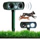 thumbnail image 3 of 2 Piezas-Diseño de Energía Solar Repelente de Animales con Energía Solar Repelente de Ondas Ultrasónicas Recargable para Perros y Gatos, para Exteriores, Césped, Jardín, Uso, 3 of 5