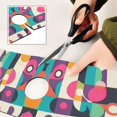 thumbnail image 6 of Yayeee Faucet Mat for Kitchen Sink 14.7" Diatomite Long Splash Guard Pad, Pink Geometric, 6 of 7