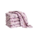 thumbnail image 2 of weibbin Superfine Fiber Kitchen Cleaning Cloth Floral Pattern Absorbent Non Shedding for Dishes 4PCS, 2 of 6