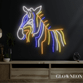 thumbnail image 4 of Glowneon Zebra Neon Sign, Zebra Led Sign, Zebra Horse Lover Home Sign, 4 of 4