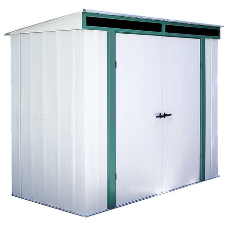 Euro-Lite 8 x 4 ft. Steel Storage Shed Pent Roof
