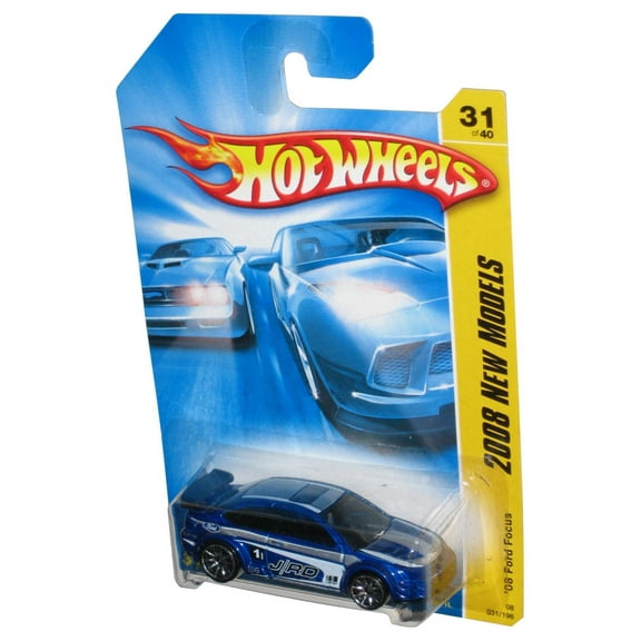Hot Wheels 2008 New Models 31/40 Blue '08 Ford Focus Toy Car 031/196