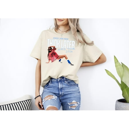 

2024 Tate Mcrae Concert T-Shirt Tate Mcrae The Think Later World Tour 2024 Tour Shirt Tate Mcrae Fan Gift Shirt