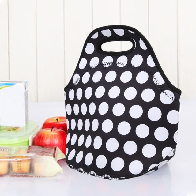 Bolsa de Almuerzo, Bolso de Almuerzo de Neopreno aislado Para Acampar Con Diseño Térmico Mantenga Comida Cálida Bebidas Frías Frescas