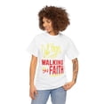thumbnail image 2 of DJH Apparel | Out Here Walking By Faith Christian Unisex T-shirt, 2 of 7