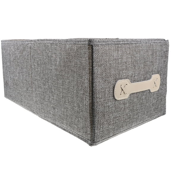 Storage Bins Foldable Closet Organizer Large-capacity Clothing and Pants Box Bedroom Clothes Cotton Linen