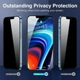 thumbnail image 2 of SaharaCase ZeroDamage Privacy Tempered Glass Screen Protector for Apple iPhone 13 Pro Max & 14 Plus, 2 of 2
