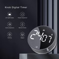 Linzhe Digital Kitchen Timer Large LED Display Magnetic Countdown ...