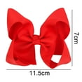 thumbnail image 7 of SPRING PARK Kids Girls Cloth Ribbon Bowknot Hair Clip Hair Bow Hairpin Headwrap Barrette, 7 of 7