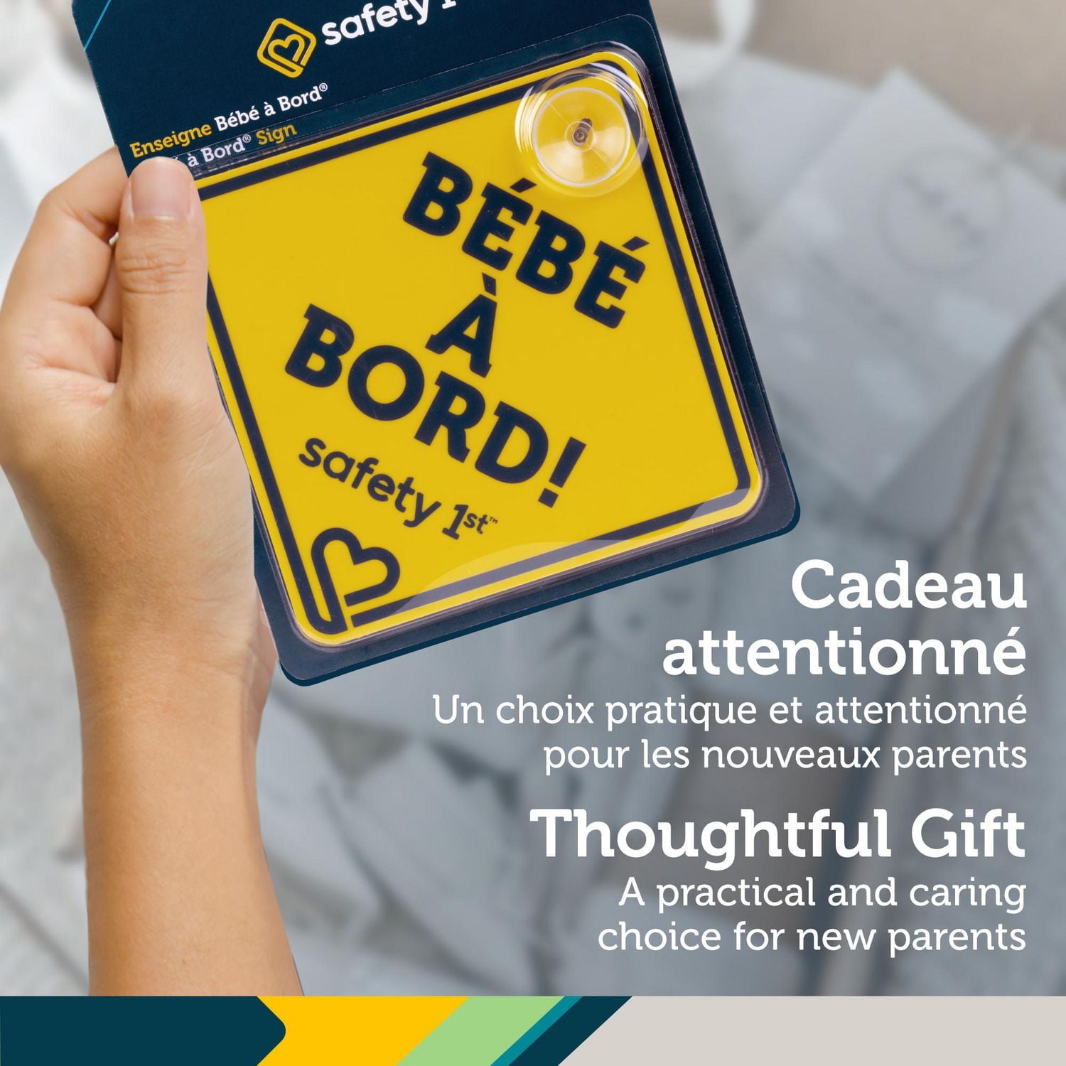 Enseigne Bébé à bord de Safety 1st Sécurité de voyage pour bébé