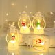 thumbnail image 2 of Linterna LED navideña portátil, adornos de muñeco de nieve de Papá Noel, luces para el hogar, Navidad, Año Nuevo, adornos navideños, regalos, luces de fiesta, 2 of 5