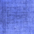 thumbnail image 1 of Ahgly Company Indoor Square Persian Blue Bohemian Area Rugs, 3' Square, 1 of 4