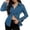 Blue, variant on Denim Shirt Women Button Down Chambray Shirt Lightweight Long Sleeve Jean Shirts Fashion Denim Tops for Women 2026