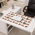 thumbnail image 3 of Long Mouse Pads for Desk,Football Helmets with Bows Pattern Desk Mats on Top Of Desks, Desk Mouse Pad Extra Large with 3mm Non-Slip Base and Stitched Edge for Gaming,Office,Work,Home 31.5"x15.7", 3 of 6