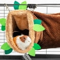 thumbnail image 5 of Pet Enjoy Hamster Tunnels Tubes Hammock Bed,Warm Swing Pet Hammock Guinea Pig Hideout Tunnel Tubes Toys for Rats Squirrel Ferrets Small Animal, 5 of 7