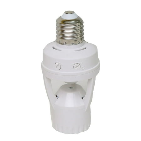 

Mikease A Floodlight Corridor E27 Screw Lamp Holder Adjustable LED Lamp Holder Infrared Human Body Sensor Lamp Holder