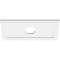 thumbnail image 2 of 22"W x 11"H x 4"ID x 7 1/2"C x 1"P Rectangle Architectural Grade PVC Contemporary Ceiling Medallion, 2 of 11