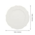 thumbnail image 2 of Ceramic Dinner Plate Porcelain Serving Dish Round Salad Dessert Plate for Kitchen, 2 of 8