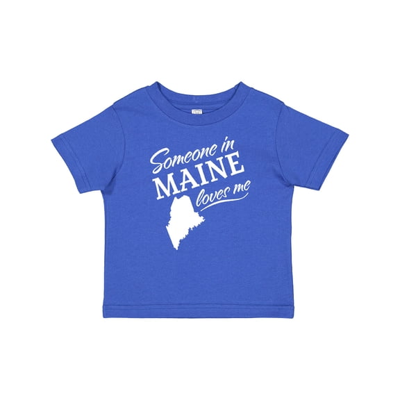 Inktastic Someone in Maine Loves Me Boys or Girls Baby T-Shirt