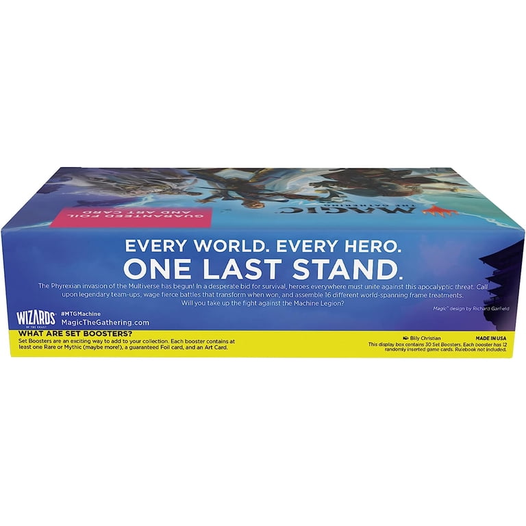 march of the legion booster box Machine Collector Display ~~~~ This March of the Machine Commander Deck set includes 1 ready World of Warcraft TCG: March