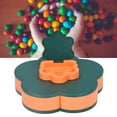 thumbnail image 2 of Boîte de Rangement Multifonction pour Collations, Grande Capacité Plateau de Service Monocouche Forme de Plats à Fleurs Contenant de Bonbons pour Maison Fruits Secs Nourriture Décoration de Fête Mariage (une Seule Couche), 2 of 5