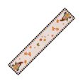 thumbnail image 2 of hengsof Linen Gnomes Pumpkin Maple Leaves Fall Table Runner Farmhouse Fall Autumn Thanksgiving Harvest Festival Decorations and Supplies for Home Kitchen Table 183x33CM, 2 of 4