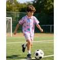 thumbnail image 5 of Aideaone Boys Button Down Shirt Hawaiian Short Sleeve 3D Print Shirts for Kids Summer Beach 5-14 Years, 5 of 6