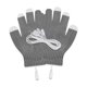 thumbnail image 2 of Guantes de montar calefactados prácticos de invierno 1 par Yuxing carga USB resistentes al viento color gris, 2 of 5