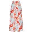 thumbnail image 6 of Gaecuw Linen Pants for Women Summer Palazzo Pants Relaxed Fit Long Pants Lounge Trousers Sweatpants Loose Baggy VintagePants High Waisted Linen Summer Ankle Length Workout Pants Floral Print Pants, 6 of 6