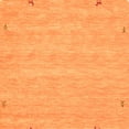 thumbnail image 1 of Ahgly Company Indoor Square Abstract Orange Contemporary Area Rugs, 5' Square, 1 of 1