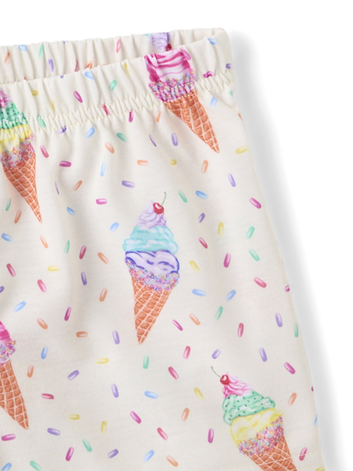 The Children's Place Girls Short Sleeve Ice Cream Club PJs, 2-Piece, Sizes XS-XXL
