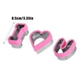 thumbnail image 2 of Valentine's Day Stainless Steel Baking Mould Set for DIY Cookie Cake Creation and 3PCS, 2 of 8