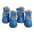 thumbnail image 1 of 4 Pieces of Warm and Snow Waterproof Pet Shoes in Winter, Suitable for Small and Medium-sized Dogs and Cats in Rainy and Snowy Day, 1 of 6