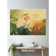 thumbnail image 2 of Mother Mary And The Holy Child Jesus Christ By Adolf H. Poster Wall Art, Modern Wall Decor For Living Room Bedroom, 12x18 UNFRAMED, 2 of 3