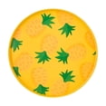 thumbnail image 2 of Plato Way to Celebrate Redondo de Melamina con Estampado de Piñas para Alimentos, 2 of 4