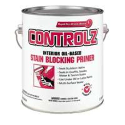 4PC Valspar Controlz 044.0011921.007 OilBased Stain Block Interior Primer 1 Gallon, White