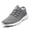 GRAY, variant on Lightweight Sneakers Breathable Walking Shoes with Wave Sole for Running and Daily Wear