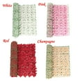 thumbnail image 6 of 1 Pcs Pink 39.37x19.68 inch Artificial Cherry Blossom Leaf Panels Faux Privacy Fence Screen for Home Outdoor Garden Balcony Decoration Balcony Decor, 6 of 9