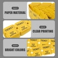 thumbnail image 3 of EeaseCA 100 Pcs Billets de Tirage Billets de Parc d'Attractions Billets Universels Étiquette de Billets, 3 of 8