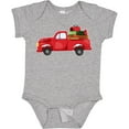 thumbnail image 3 of Inktastic Christmas Red Vintage Truck with Presents Boys or Girls Baby Bodysuit, 3 of 5