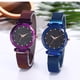 thumbnail image 5 of Reloj de señoras de moda casual creativo cielo estrellado imán de diamantes con reloj, 5 of 5